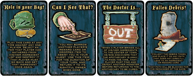 Quest for the Antidote - Meddling Cards!
